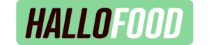 Hallo food logo